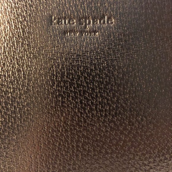 Kate Spade Black leather tote bag - Picture 2 of 8